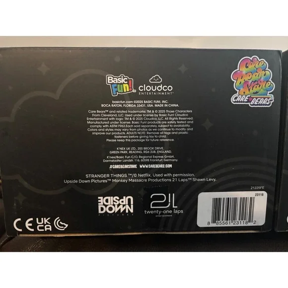 Netflix Stranger Things x Care Bear Cheer Bear Eleven Plush - Picture 3 of 10